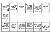 English Worksheet: Pet Peeves Board Game