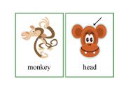 English Worksheet: Five Little Monkeys