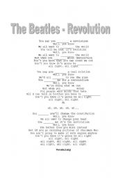 English worksheet: Beatles 