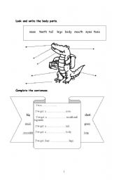 English worksheet: have got