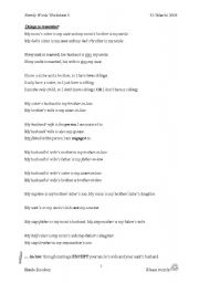 English Worksheet: Family Tree