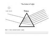 English worksheet: Prism - The Colors of Light (teacher copy)