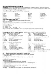 English Worksheet: Word Games 