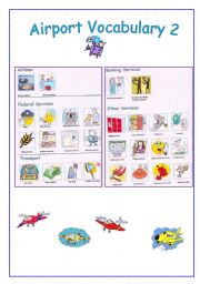 English Worksheet: AIRPORT vocabulary 2