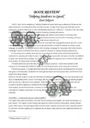 English Worksheet: Book Review 