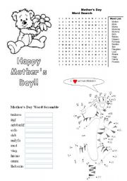 English Worksheet: Mothers Day