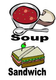 English Worksheet: Food flashcards