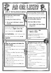 BLACK AND WHITE VERSION OF THE 3 WORKSHEETS- 