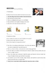 English Worksheet: Solar System (3)-Living in Space