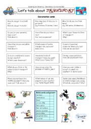 English Worksheet: Lets talk about TRANSPORT