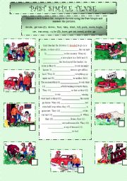 English Worksheet: Past Simple Tense 