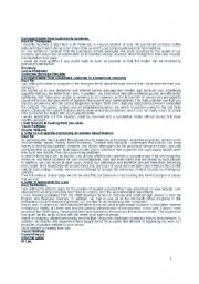 English Worksheet: examples of formal and informal letters