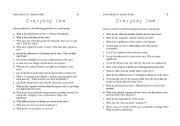 English Worksheet: Everyday Use Discussion Questions