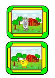 Habitat cards (6/8) - animals