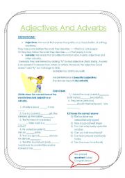 Adjectives and Adverbs