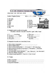 English worksheet: bettys house 