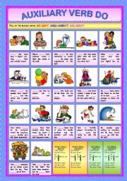 English Worksheet: Auxiliary Verb Do