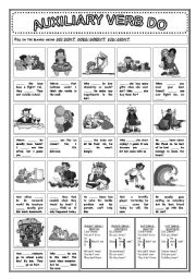 English Worksheet: Auxiliary Verb Do