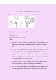 English Worksheet: Table Place Setting: Informal