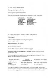 English Worksheet: verbs