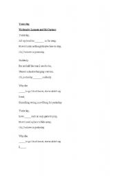 English Worksheet: Yesterday, The Beatles - Past Simple worksheet
