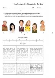 English Worksheet: Confessions of a shopaholic - Part 1