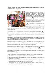 English Worksheet: Confessions of a shopaholic - Part 2