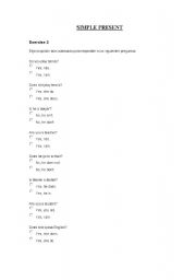 English Worksheet: Verb Tenses