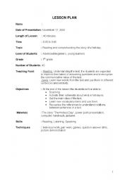 English Worksheet: the hottest day