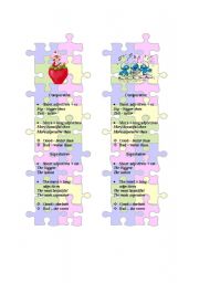 Comparative and Superlative Bookmarks