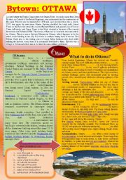 English Worksheet: Ottawa