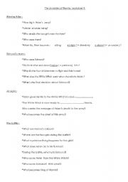 English worksheet: Narnia worksheet  4