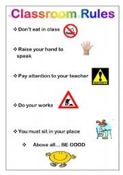 Classroom Rules