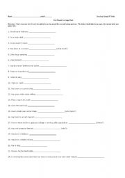 English worksheet: First Day of School Icebreaker - Scavenger Hunt