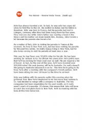 English Worksheet: Lesson Plan