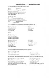 English worksheet: Californication by Red Hot Chili Peppers 