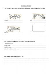 English worksheet: Good at/Questions with IS and DOES