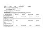 English Worksheet: Lesson plan on types of houses