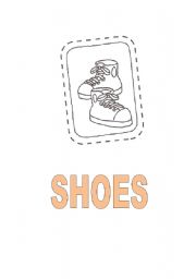 English worksheet: SHOES