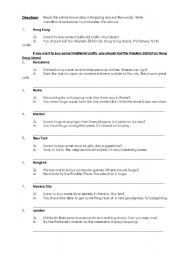 English worksheet: Conditionals - Present & Past