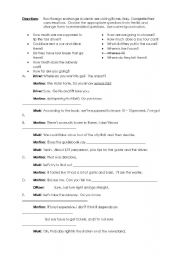 English Worksheet: Noun Clauses - Embedded Questions & Verbs of Mental Activity