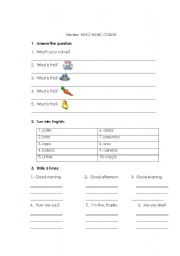 English worksheet: Wh..