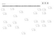 English Worksheet: MAKE GROUP OF FIVE ELEPHANT