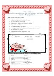 English Worksheet: Wallace ad Gromit The Wrong Trousers episode 2 -3-4