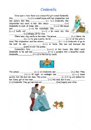English Worksheet: Once upon a time: Cinderella