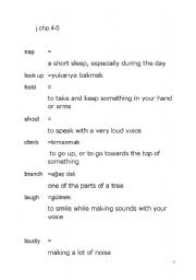 English worksheet: jungle book