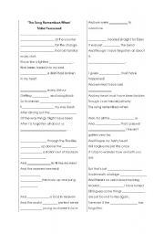 English worksheet: 