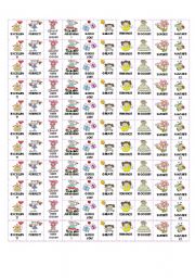 English Worksheet: AWARD STICKERS FOR GIRLS