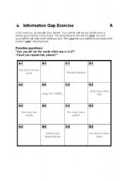 English Worksheet: pronunciation f and p