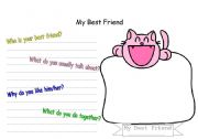 English worksheet: My Best Friend